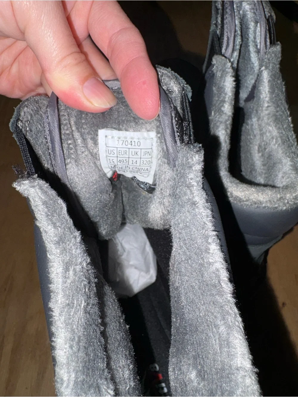 Men's Waterproof Front-Zip Rain & Snow Boots in Dark Gray and Black